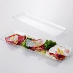Pravokutni tanjurić za catering